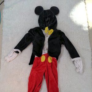 Mickey Mouse Tuxedo Halloween Costume Child 4T